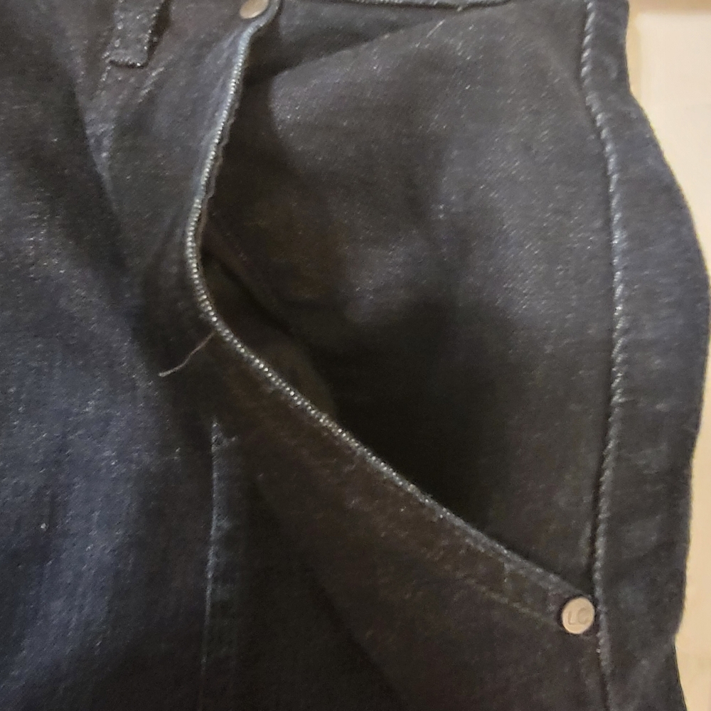LC Lauren Conrad Denim Short Pocket Skirt Blue Size 14 - Picture 7 of 8